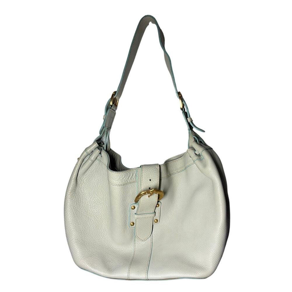 Dooney & Bourke VTG light Blue Pebbled Shoulder Bag Y2K